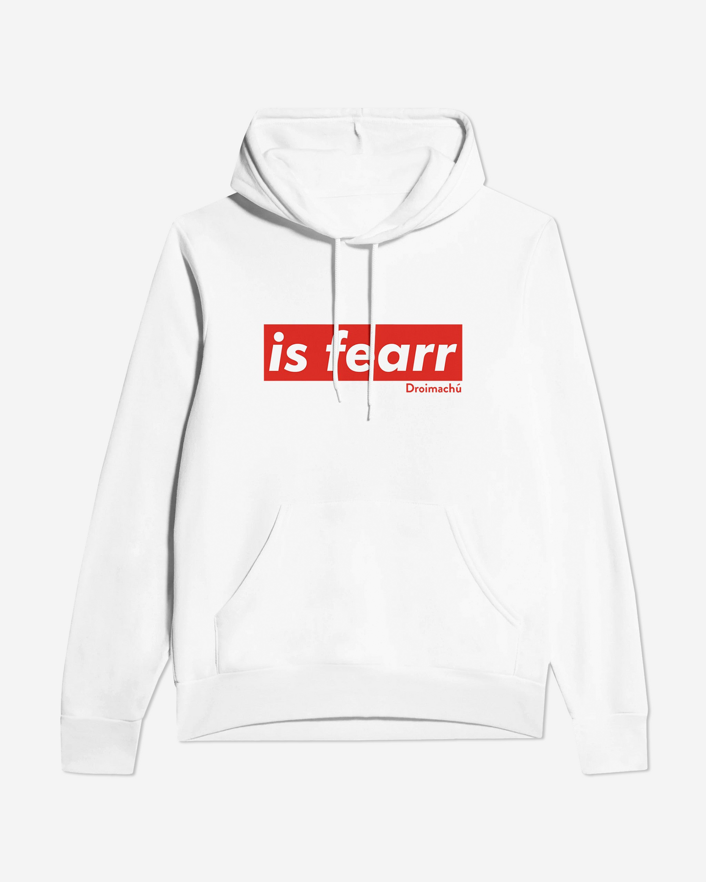 Is fearr hoodie - White